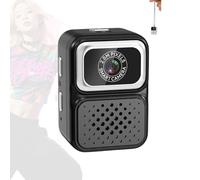 Minicámara Digital S130, videocámara portátil Deportiva de 0,96 Pulgadas, cámara compacta Retro de Viaje HD con CCD, for grabación de Video en Pantalla a Color(Black,32G)