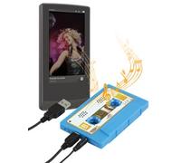 Minicassette Hi-Fi USB azul - basicXL