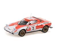 MINICHAMPS 1/18 Diecast Lancia Stratos Coche de Rally Modelo Limitado 1980