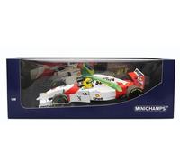 MINICHAMPS 1:18 F1 McLaren MP4/8 Imola 2024 Tributo Senna Vettel Modelo