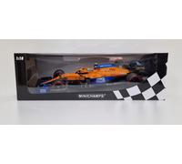 MINICHAMPS 1:18 MODELO DE COCHE DIECAST F1 MCLAREN MERCEDES NORRIS GP RUSIA 2021