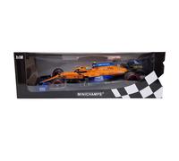 MINICHAMPS 1:18 Modelo F1 McLaren MCL35M Norris Pole Rusia GP 2021 402
