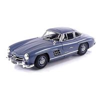 Minichamps 110037220 - Mercede. Ben. 300 SL (W198) Light Blue Metallic 1955 - Escala 1/18 - Modelo Coleccionable