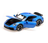 Minichamps 110062072 - Porsch. 911 Dakar Blue 2022 with Openings - Escala 1/18 - Coche en Miniatura