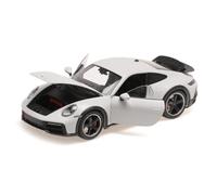 Minichamps 110062074 - Porsch. 911 Dakar Grey Metallic 2022 with Openings - Escala 1/18 - Coche en Miniatura