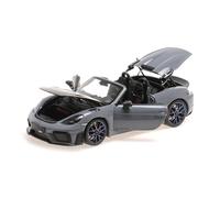 Minichamps 110063130 - Porsch. Spyder RS Grey with Weissach Package 2024 - Escala 1/18 - Coche en Miniatura