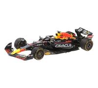 Minichamps 110222201 - Red Bul Racing RB18 MAX Verstappen Winner Abu Dhabi GP World Champion 2022 - Escala 1/18 - Coche en Miniatura