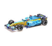Minichamps 117051105 - Renaul. F1 Team R25 Fernando Alonso 2nd Place British GP World Champion 2005 - Escala 1/18 - Coche en Miniatura