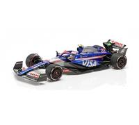 Minichamps 117240422 - Visa Cash RB Formula One Team Vcarb 01 Yuki Tsunoda Japanese GP 2024 - Escala 1/18 - Coche en Miniatura