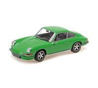 Minichamps 155063001 - Porsch. 911 S Green 1972 - Escala 1/18 - Coche en Miniatura