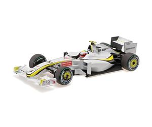 Minichamps 180090223 - Brawn GP BGP001 Rubens Barrichello Winner GP Europe 2009 - Escala 1/18 - Coche en Miniatura