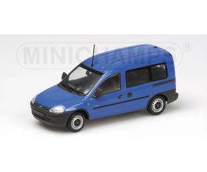 Minichamps 400042000 - Opel Combo Tour - 2002 - Azul - Escala 1/43 - Vehiculo en Miniatura