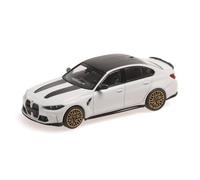 Minichamps 410023202 - M3 CS Matt White 2023 - Escala 1/43 - Coche en Miniatura