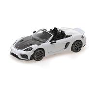 Minichamps 410063131 - Porsch. Spyder RS White with Weissach Package 2023 - Escala 1/43 - Coche en Miniatura