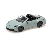 Minichamps 410064140 - Porsch. 911 (992.2) Targa 4 GTS Green Metallic 2024 - Escala 1/43 - Coche en Miniatura
