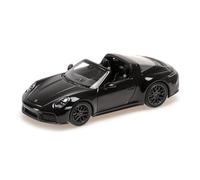 Minichamps 410064142 - Porsch. 911 (992.2) Targa 4 GTS Black 2024 - Escala 1/43 - Coche en Miniatura