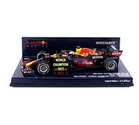 MINICHAMPS 1:43 Modelo Auto F1 Rojo Bull Honda RB16B Verstappen Abu Dhabi 2021