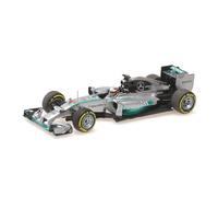 Minichamps 436140044 Mercedes AMG Petronas F1 Team W05-Lewis Hamilton-World Champion 2014 Coche en Miniatura Coleccionable, Multicolor