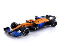 Minichamps 530213303 1:18 Mclaren F1 Team MCL35M-Daniel Ricciardo-Winner Italian GP 2021 Coche en Miniatura Coleccionable, Multicolor