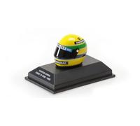 Minichamps 540308512 - Casco Ayrton Senna First F1 Win 1985 - Escala 1/8 - Modelo en Miniatura