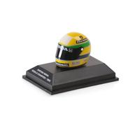 Minichamps 540309027 - Casco Ayrton Senna World Champion 1990 - Escala 1/8 - Modelo en Miniatura