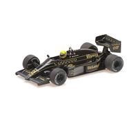 Minichamps 540863312 - Lotus 98T Ayrton Senna 1986 Dirty Version 30th Anniversary Collection - Escala 1/43 - Coche en Miniatura