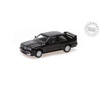 Minichamps 870020220 - 1:87 H0 - Coche BMW M3 E30 1986 de Color Negro