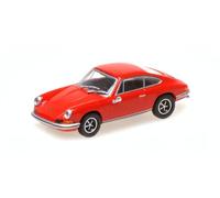 Minichamps 870064420 - Porsch. 911 T Red 1972 - Escala 1/87 - Coche en Miniatura