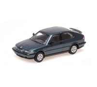 Minichamps 870170120 - Saab 900 Coupe Green Metallic 1995 - Escala 1/87 - Coche en Miniatura