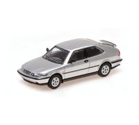 Minichamps 870170122 - Saab 900 Coupe Silver Metallic 1995 - Escala 1/87 - Coche en Miniatura