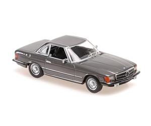 Minichamps 940033451 - Mercede. Ben. 350 SL Cabriolet Hardtop (R107) Grey Metallic 1974 - Escala 1/43 - Coche en Miniatura