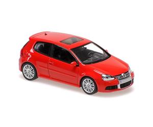 Minichamps 940054500 - Volks Golf R32 Red 2005 - Escala 1/43 - Coche en Miniatura