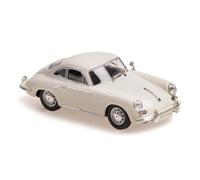 Minichamps 940062421 - Porsch. 356 C Coupe White 1965 - Escala 1/43 - Coche en Miniatura