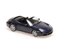 Minichamps 940063030 - Porsch. 911 Carrer. S Cabriolet Blue Metallic 2005 - Escala 1/43 - Coche en Miniatura