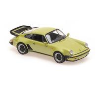 Minichamps 940069004 - Porsch. 911 Turbo 3.3 (930) Green Metallic 1977 - Escala 1/43 - Coche en Miniatura