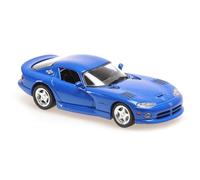 Minichamps 940144021 - Dodge Viper Coupe Blue Metallic 1993 - Escala 1/43 - Coche en Miniatura