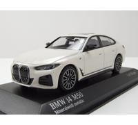 Minichamps BMW i4 M50 2022 Auto Eléctrico Blanco Metalizado 1:43 Die-Cast