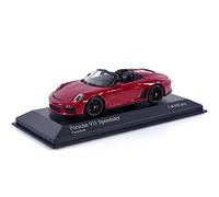 Minichamps- Coche en Miniatura de colección, Color metálico Rojo (410061131)