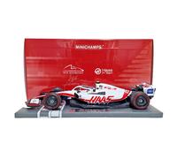 MINICHAMPS MODELLINO Auto F1 1:18 Haas VF-22 Schumacher British GP 2022
