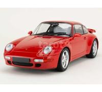 Minichamps Porsch. 911 (993) TURBO RED 1995 1/18 Metal montado colección