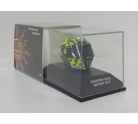 Minichamps Valentino Rossi Modellino Diecast Casco AGV 1/8 Yamaha M1 MotoGP 2017
