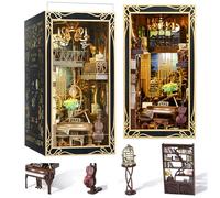 MiniCity Book Nook - Kit con funda antipolvo para casa de muñecas en miniatura, para adultos y adolescentes (Pianist with Nightingale)