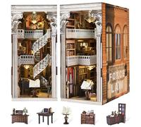 MiniCity Book Nook Kit, DIY 3D Miniatur Dollhouse Booknook Kit para Adolescentes y Adultos