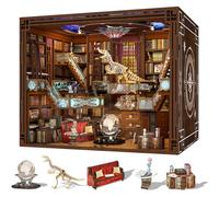 MiniCity Book Nook Kit, DIY Miniatur Dollhouse Booknook Kit(Beyond Library MAX)