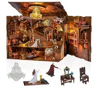 MiniCity Book Nook Kit - Kit de casa en miniatura para adultos, adolescentes y principiantes, DIY Tiny House Bookshelf Decor Puzzle 3D, regalos para familia, amigos (Phantom of The Opera Max)