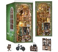 MiniCity Madame Curie Book Nook - Kit de construcción de casa en miniatura | Madame Curie - Decoración de estanterías iluminadas, 504 piezas, pegamento, herramienta de montaje e instrucciones de imagen