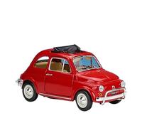 Minicoche Aleación De Fundición A Presión 1:24 Para Exhibición De Colección Fanáticos Del Modelo De Simulación De Fiat 500c Cabriolet O Adornos De Metal Para Decoración Del Hogar No Control Remoto Mod