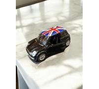 MiniCooper - Coche de metal con parte superior de la bandera británica | . MiniCooper - Coche de metal con parte superior de la bandera del Reino Unido, en 5 colores, recuerdos de Londres MiniCooper