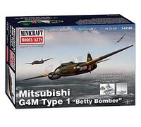 Minicraft Models 014746 1/144 - Maqueta de Mitsubishi G4M (tipo 1) , color/modelo surtido