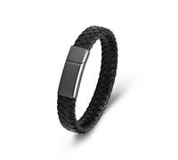 Minicremation Joyería de cremación Pulsera de urna para Cenias para Mujeres Hombres Recuerdo Memorial Braalete Braalete de Cuero Trenado
